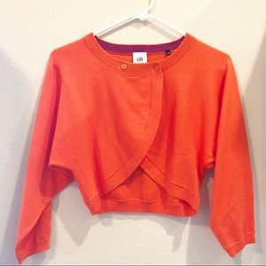 Cabi orange cardigan